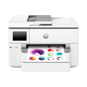 hp officejet pro 9730e wide format wireless color all in one printer, 3 months free ink